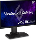 Viewsonic XG2431 24 Inch 1080P Gaming Monitor with 240Hz, 0.5Ms, Freesync Premium, NVIDIA G-Sync Compatible, Advanced Ergonomics, Eye Care, HDR400