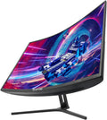 Sceptre Curved Gaming 32" 1080P LED Monitor up to 185Hz 165Hz 144Hz 1920X1080 AMD Freesync HDMI Displayport Build-In Speakers, Machine Black 2020 (C326B-185RD)